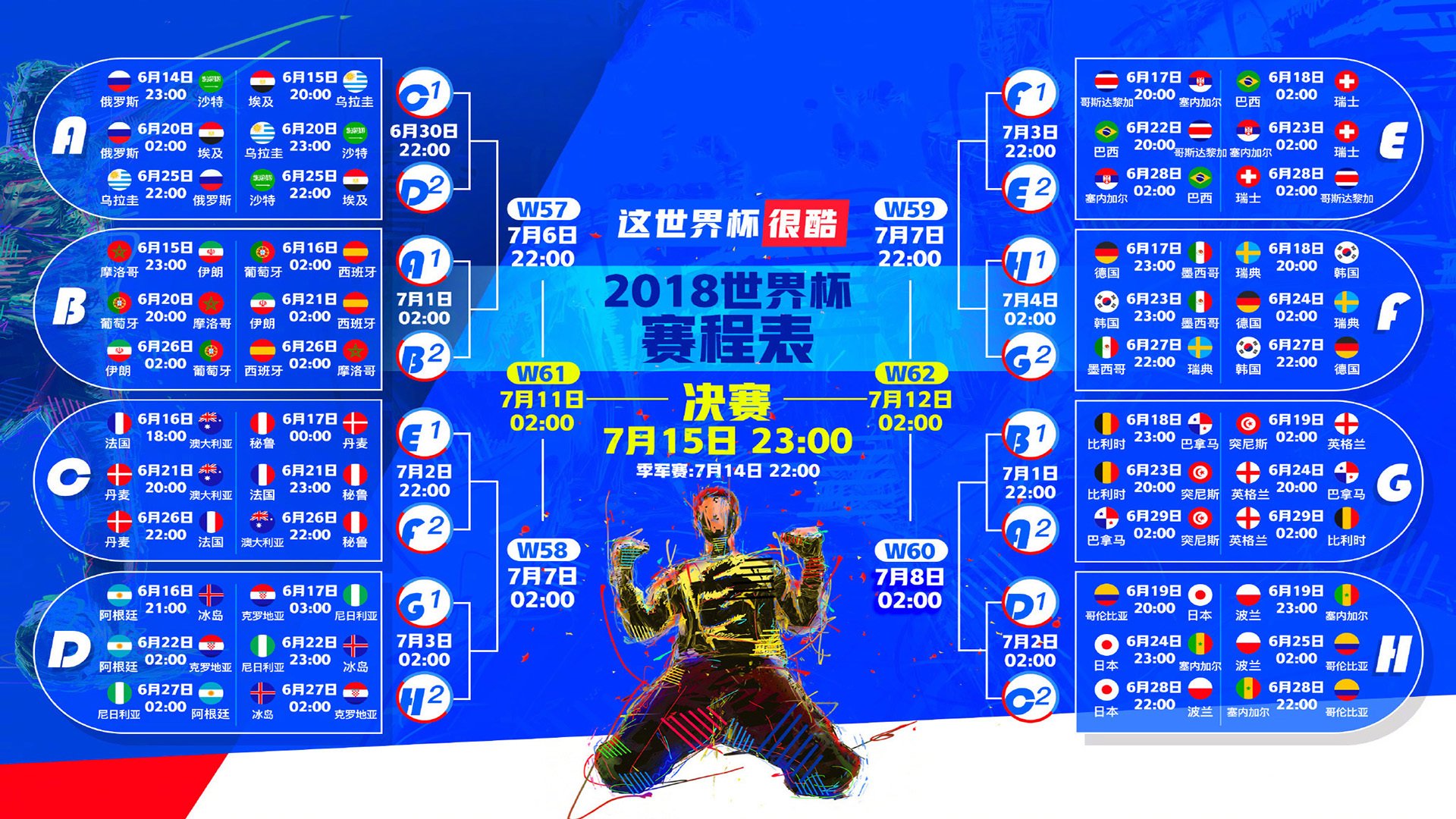格子军团遇上青春风暴,世界杯预演的双重奏